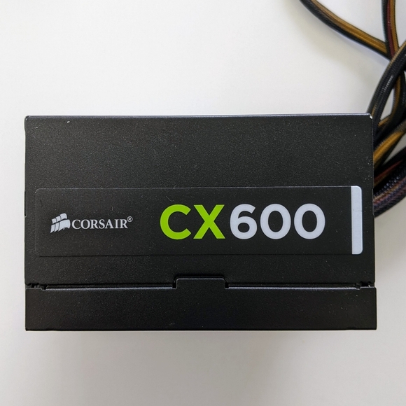 CORSAIR CX600 Power Supply Model 75-001668 Very Good Pre-Owned Condition - Picture 2 of 16